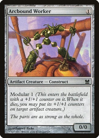 Arcbound Worker [Modern Masters] MTG Single Magic: The Gathering  | Multizone: Comics And Games