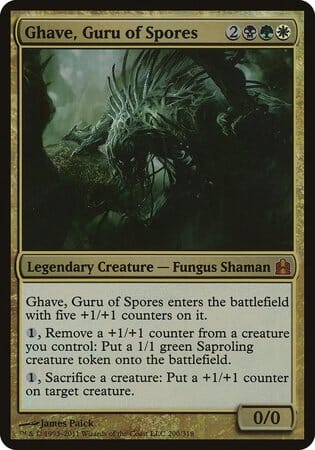 Ghave, Guru of Spores (Oversized) [Commander 2011 Oversized] MTG Single Magic: The Gathering  | Multizone: Comics And Games