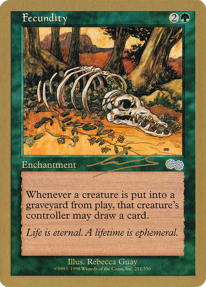 Fecundity (Nicolas Labarre) [World Championship Decks 2000] MTG Single Magic: The Gathering  | Multizone: Comics And Games