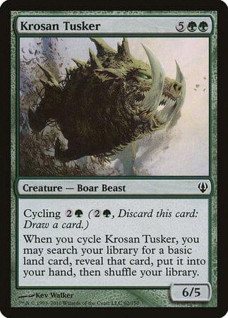 Krosan Tusker [Archenemy] MTG Single Magic: The Gathering  | Multizone: Comics And Games