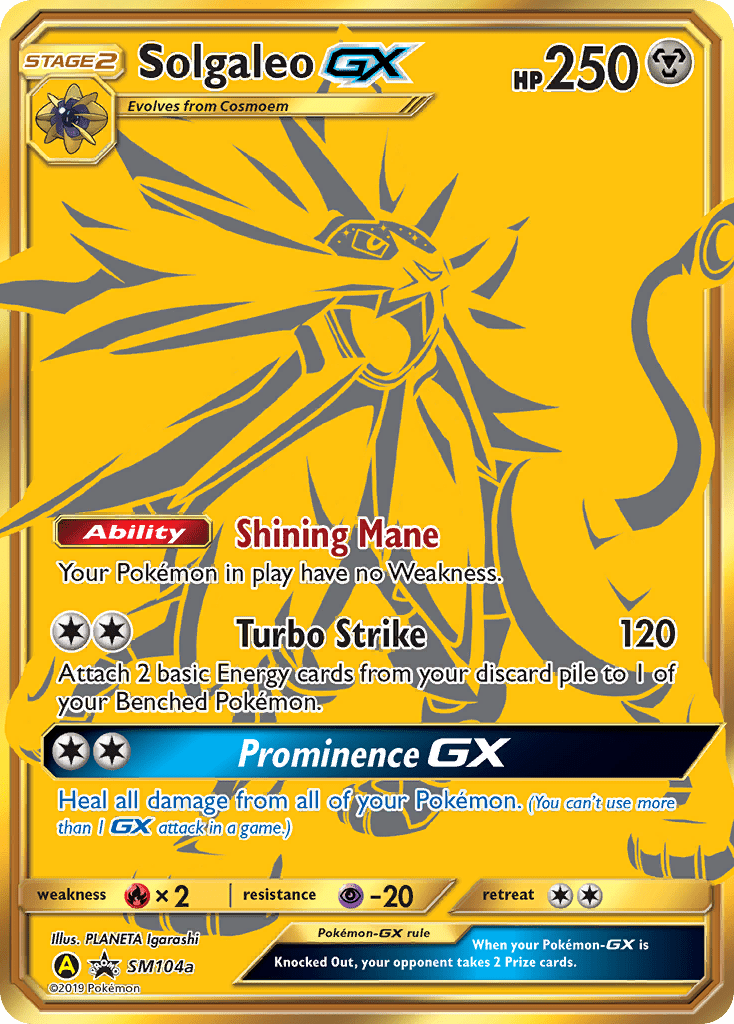 Solgaleo GX (SM104a) [Sun & Moon: Black Star Promos] Pokemon Single Pokémon  | Multizone: Comics And Games