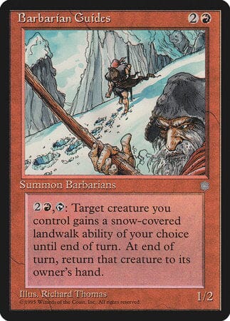 Barbarian Guides [Ice Age] MTG Single Magic: The Gathering  | Multizone: Comics And Games