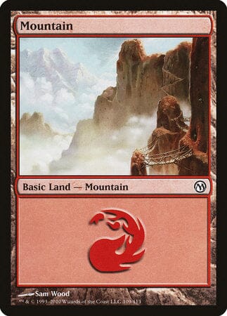 Mountain (109) [Duels of the Planeswalkers] MTG Single Magic: The Gathering  | Multizone: Comics And Games