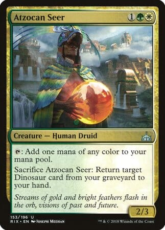 Atzocan Seer [Rivals of Ixalan] MTG Single Magic: The Gathering  | Multizone: Comics And Games