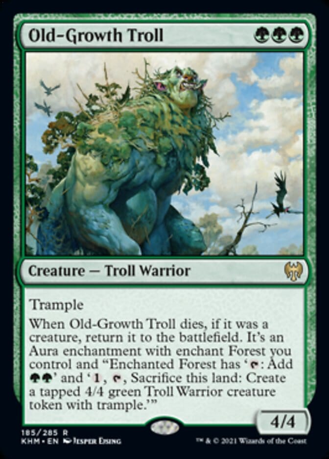 Old-Growth Troll [Kaldheim] MTG Single Magic: The Gathering  | Multizone: Comics And Games