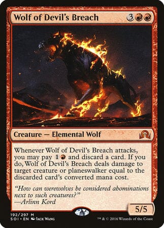 Wolf of Devil's Breach [Shadows over Innistrad] MTG Single Magic: The Gathering  | Multizone: Comics And Games
