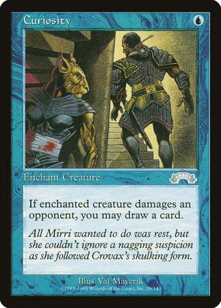 Curiosity [Exodus] MTG Single Magic: The Gathering  | Multizone: Comics And Games