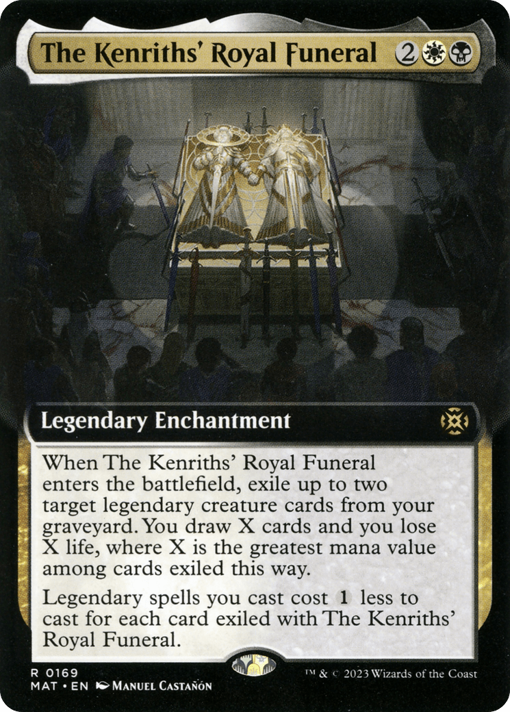 The Kenriths' Royal Funeral (Extended Art) [March of the Machine: The Aftermath] MTG Single Magic: The Gathering  | Multizone: Comics And Games