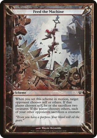Feed the Machine (Archenemy) [Archenemy Schemes] MTG Single Magic: The Gathering  | Multizone: Comics And Games