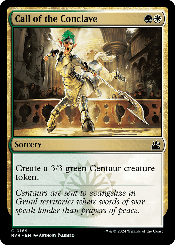 Call of the Conclave [Ravnica Remastered] MTG Single Magic: The Gathering  | Multizone: Comics And Games