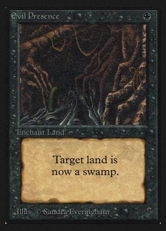 Evil Presence (CE) [Collectors’ Edition] MTG Single Magic: The Gathering  | Multizone: Comics And Games