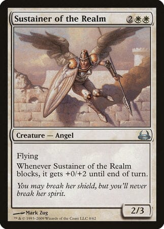 Sustainer of the Realm [Duel Decks: Divine vs. Demonic] MTG Single Magic: The Gathering  | Multizone: Comics And Games