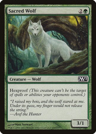 Sacred Wolf [Magic 2012] MTG Single Magic: The Gathering  | Multizone: Comics And Games