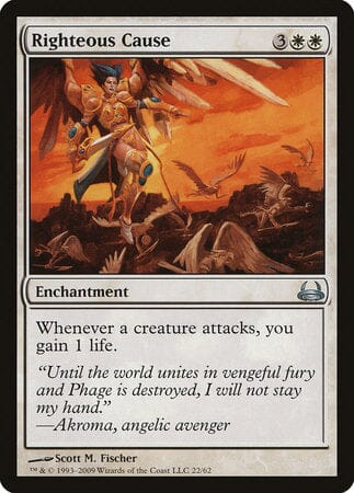 Righteous Cause [Duel Decks: Divine vs. Demonic] MTG Single Magic: The Gathering  | Multizone: Comics And Games
