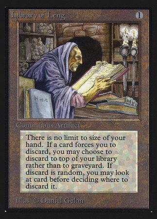 Library of Leng (CE) [Collectors’ Edition] MTG Single Magic: The Gathering  | Multizone: Comics And Games