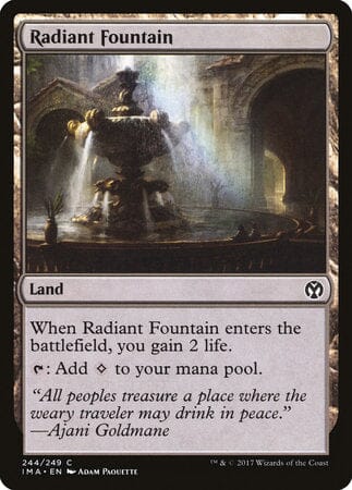 Radiant Fountain [Iconic Masters] MTG Single Magic: The Gathering  | Multizone: Comics And Games