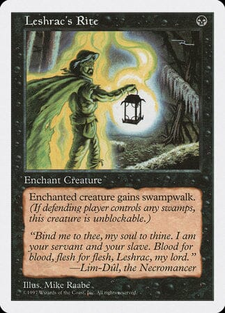 Leshrac's Rite [Fifth Edition] MTG Single Magic: The Gathering  | Multizone: Comics And Games