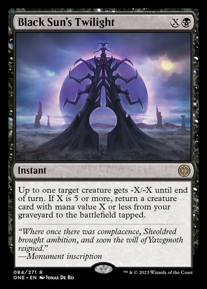 Black Sun's Twilight [Phyrexia: All Will Be One] MTG Single Magic: The Gathering  | Multizone: Comics And Games