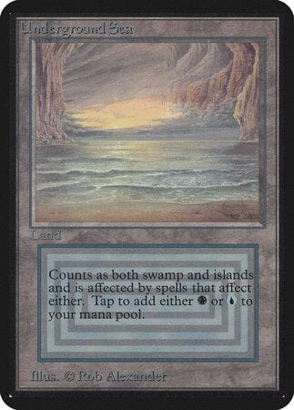 Underground Sea [Limited Edition Alpha] MTG Single Magic: The Gathering  | Multizone: Comics And Games