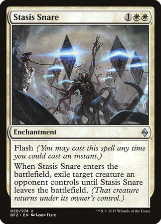 Stasis Snare [Battle for Zendikar] MTG Single Magic: The Gathering  | Multizone: Comics And Games