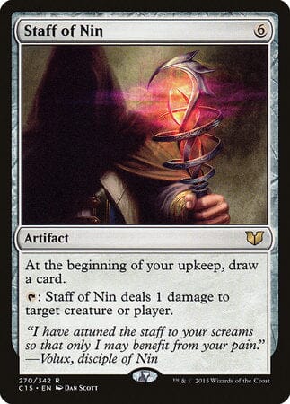 Staff of Nin [Commander 2015] MTG Single Magic: The Gathering  | Multizone: Comics And Games