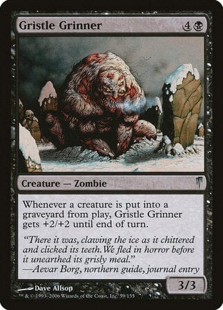 Gristle Grinner [Coldsnap] MTG Single Magic: The Gathering  | Multizone: Comics And Games
