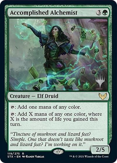 Accomplished Alchemist (Promo Pack) [Strixhaven: School of Mages Promos] MTG Single Magic: The Gathering  | Multizone: Comics And Games