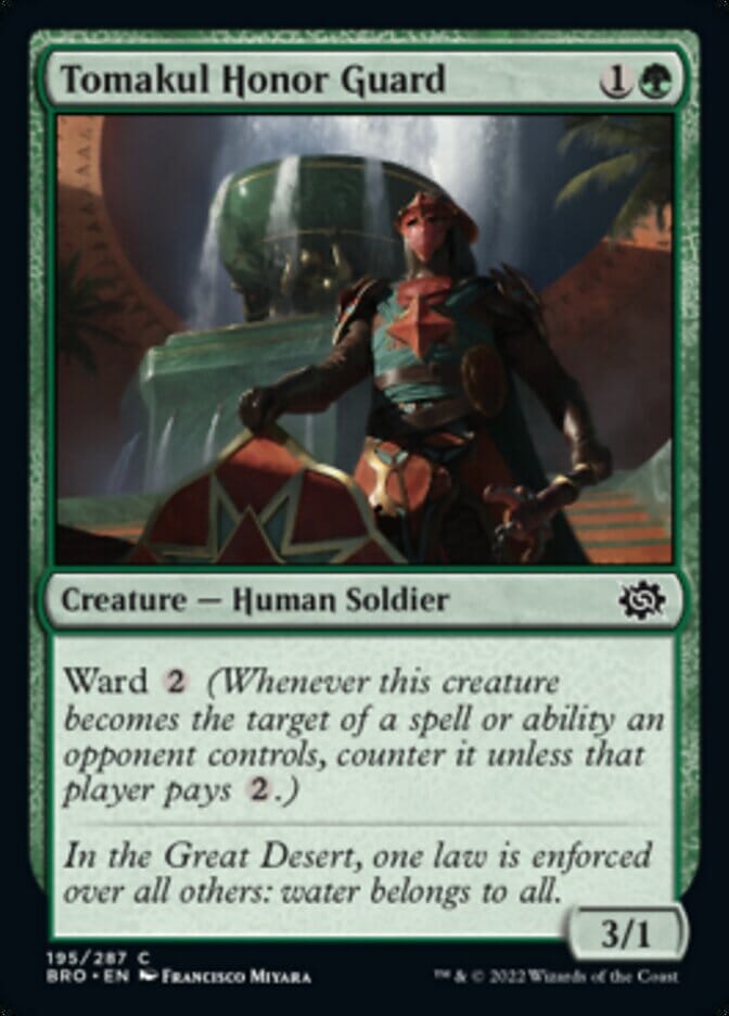 Tomakul Honor Guard [The Brothers' War] MTG Single Magic: The Gathering  | Multizone: Comics And Games
