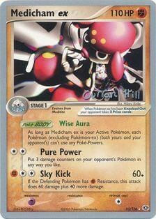 Medicham ex (95/106) (Bright Aura - Curran Hill's) [World Championships 2005] Pokemon Single Pokémon  | Multizone: Comics And Games