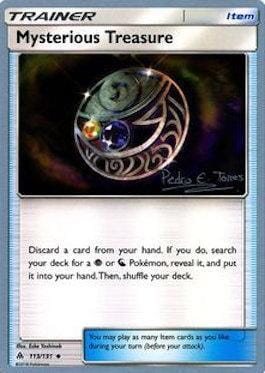 Mysterious Treasure (113/131) (Dragones y Sombras - Pedro Eugenio Torres) [World Championships 2018] Pokemon Single Pokémon  | Multizone: Comics And Games