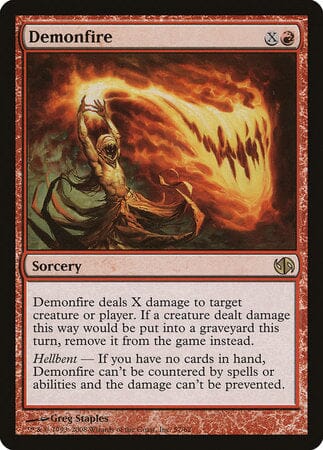 Demonfire [Duel Decks: Jace vs. Chandra] MTG Single Magic: The Gathering  | Multizone: Comics And Games