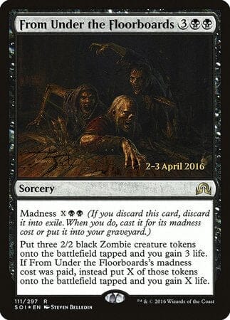 From Under the Floorboards [Shadows over Innistrad Promos] MTG Single Magic: The Gathering  | Multizone: Comics And Games