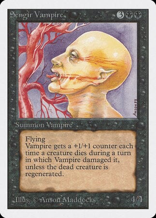 Sengir Vampire [Unlimited Edition] MTG Single Magic: The Gathering  | Multizone: Comics And Games