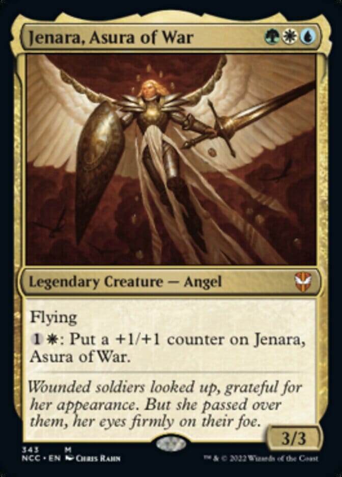 Jenara, Asura of War [Streets of New Capenna Commander] MTG Single Magic: The Gathering  | Multizone: Comics And Games