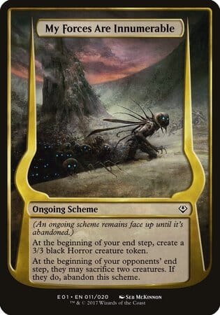 My Forces Are Innumerable (Archenemy: Nicol Bolas) [Archenemy: Nicol Bolas Schemes] MTG Single Magic: The Gathering  | Multizone: Comics And Games