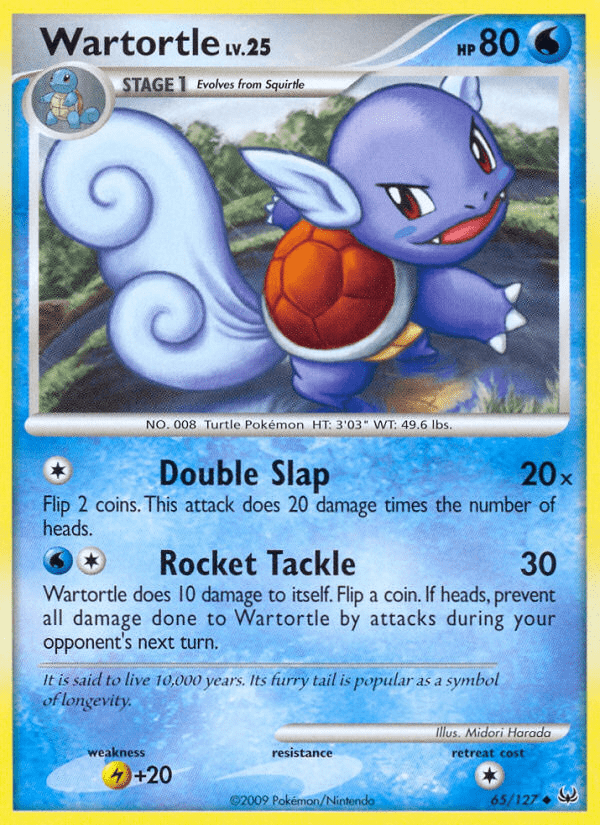 Wartortle (65/127) [Platinum: Base Set] Pokemon Single Pokémon  | Multizone: Comics And Games