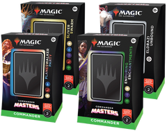 Commander Masters Sealed CMAS Magic The Gathering WOTC Commander Deck - Set of All 4  | Multizone: Comics And Games