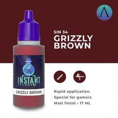 Scale75: Instant Colours Paint Scale75 SIN34 GRIZZLY BROWN  | Multizone: Comics And Games