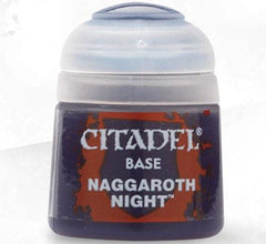 Citadel Base Paint Paint Games Workshop Naggaroth Night  | Multizone: Comics And Games