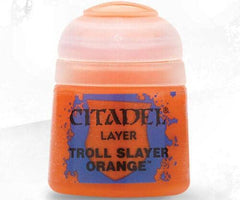 Citadel Layer Paint Paint Games Workshop Troll Slayer Orange  | Multizone: Comics And Games
