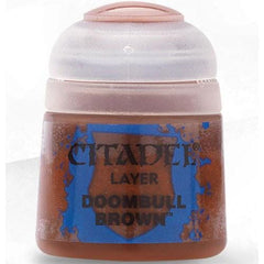 Citadel Layer Paint Paint Games Workshop Doombull Brown  | Multizone: Comics And Games