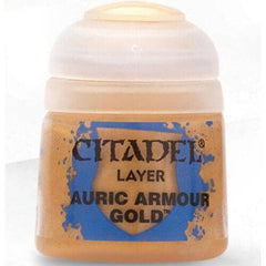 Citadel Layer Paint Paint Games Workshop Auric Armour Gold  | Multizone: Comics And Games