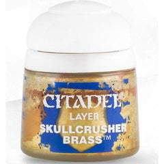 Citadel Layer Paint Paint Games Workshop Skullcrusher Brass  | Multizone: Comics And Games