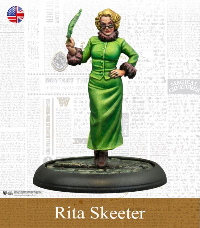 Rita Skeeter Harry Potter Miniature Game Knight Models  | Multizone: Comics And Games