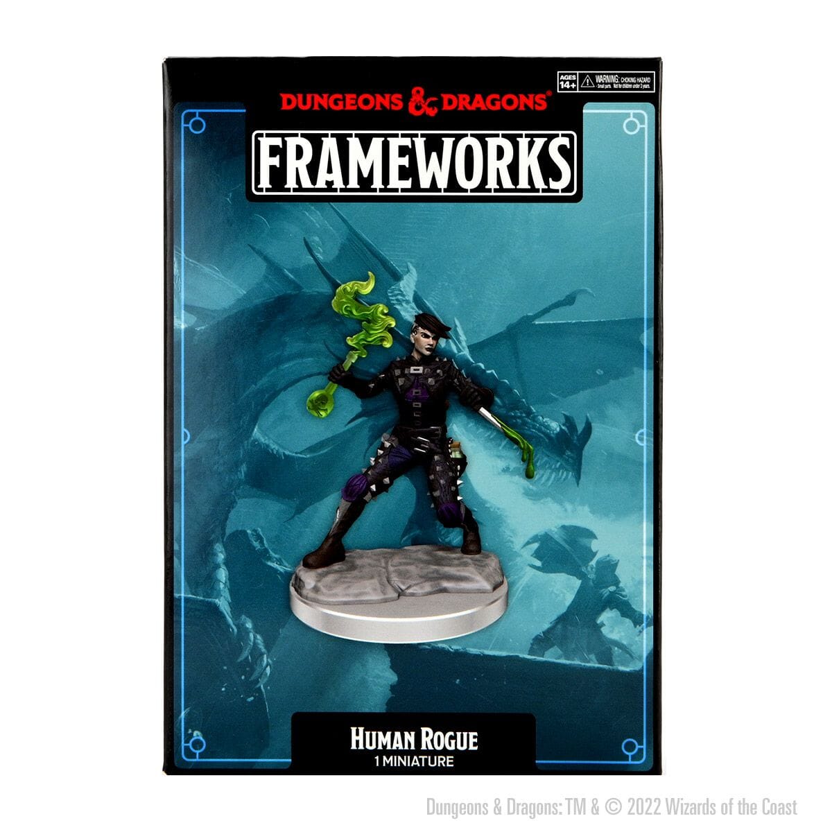D&D Frameworks: Human Rogue D&D WizKids  | Multizone: Comics And Games