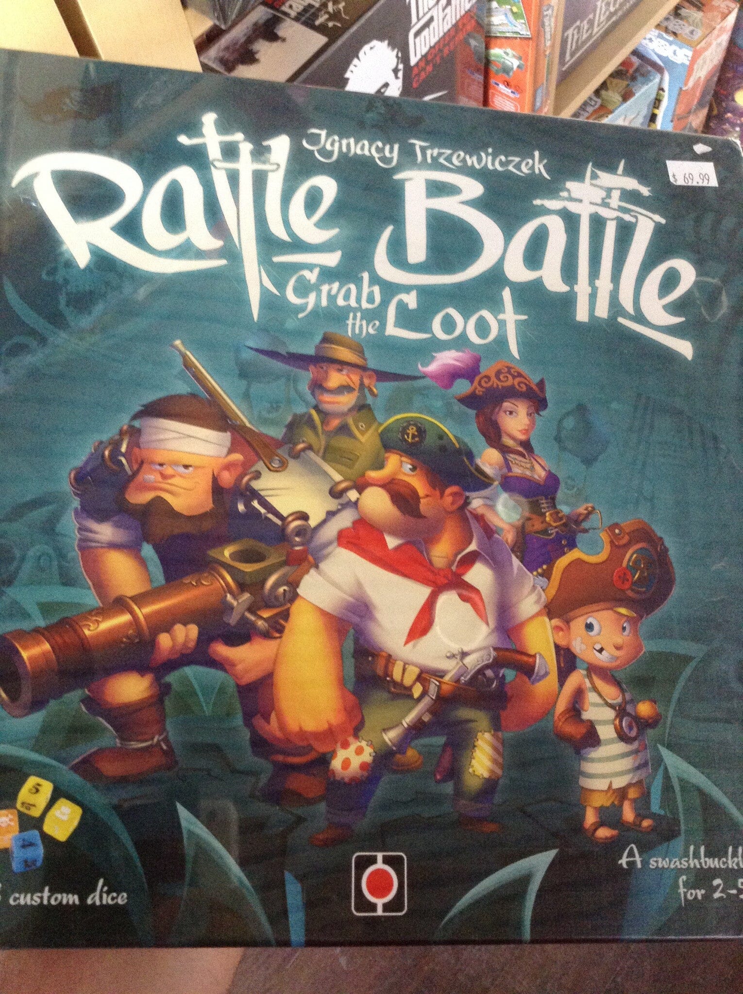 Rattle battle grab the loot (ENG) Board Game Multizone  | Multizone: Comics And Games