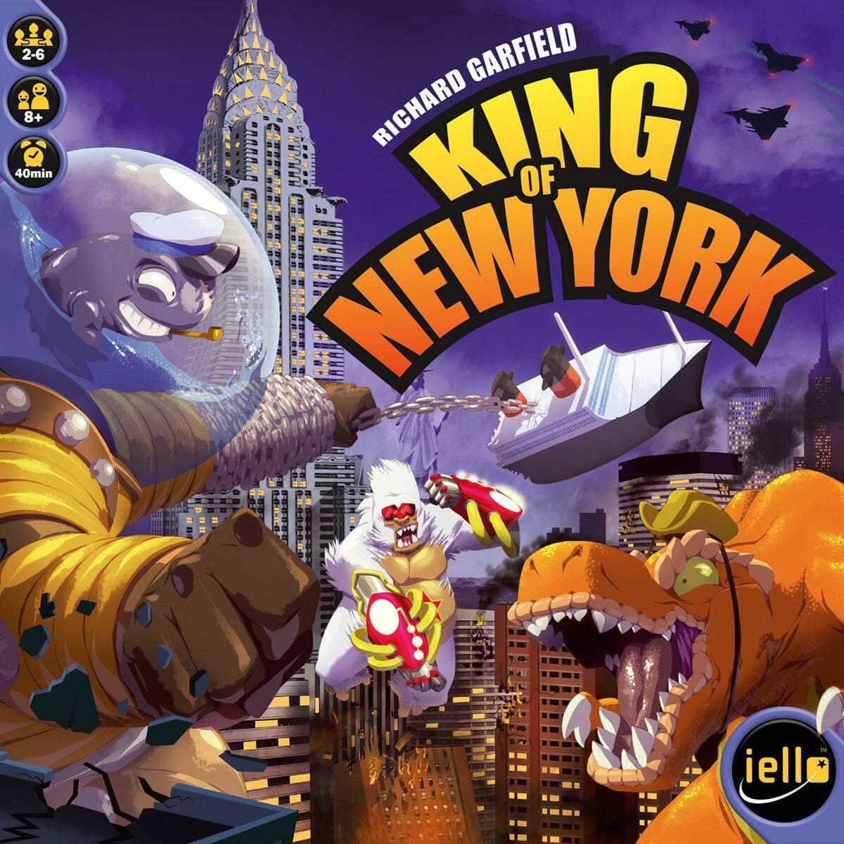 King of New York (ENG)-Board game-Multizone: Comics And Games | Multizone: Comics And Games