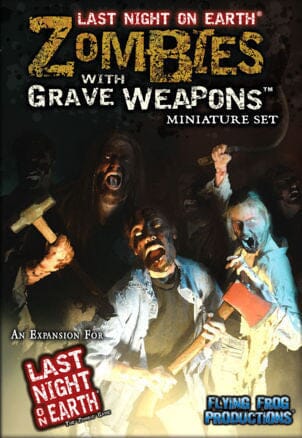 Last night on earth: Zombies with grave weapons miniature set (ENG)-Board game-Multizone: Comics And Games | Multizone: Comics And Games