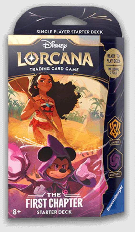 Disney Lorcana: The First Chapter: Starter Deck Disney Lorcana Lion Rampant Emerald & Ruby  | Multizone: Comics And Games