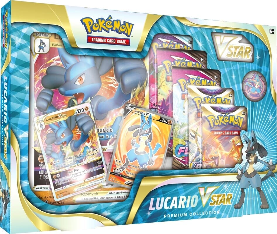 Pokemon Lucario Vstar box Pokémon  | Multizone: Comics And Games